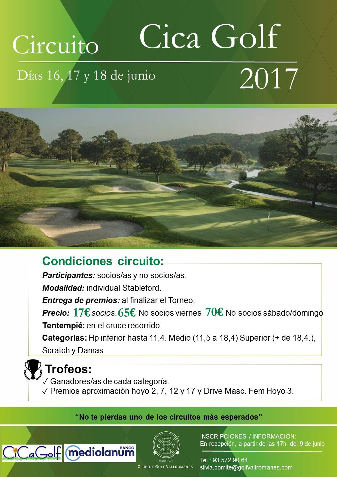 Circuito CiCa golf Cast