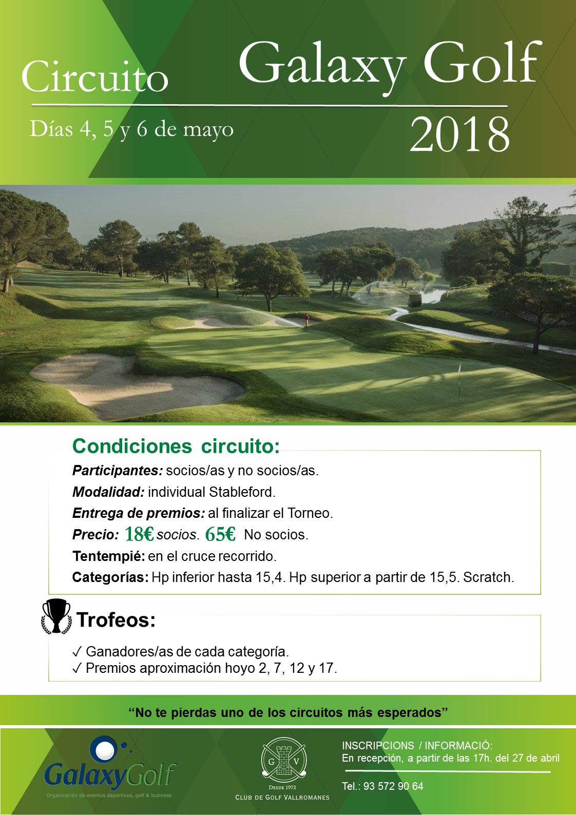 Circuito Galaxy golf Cast
