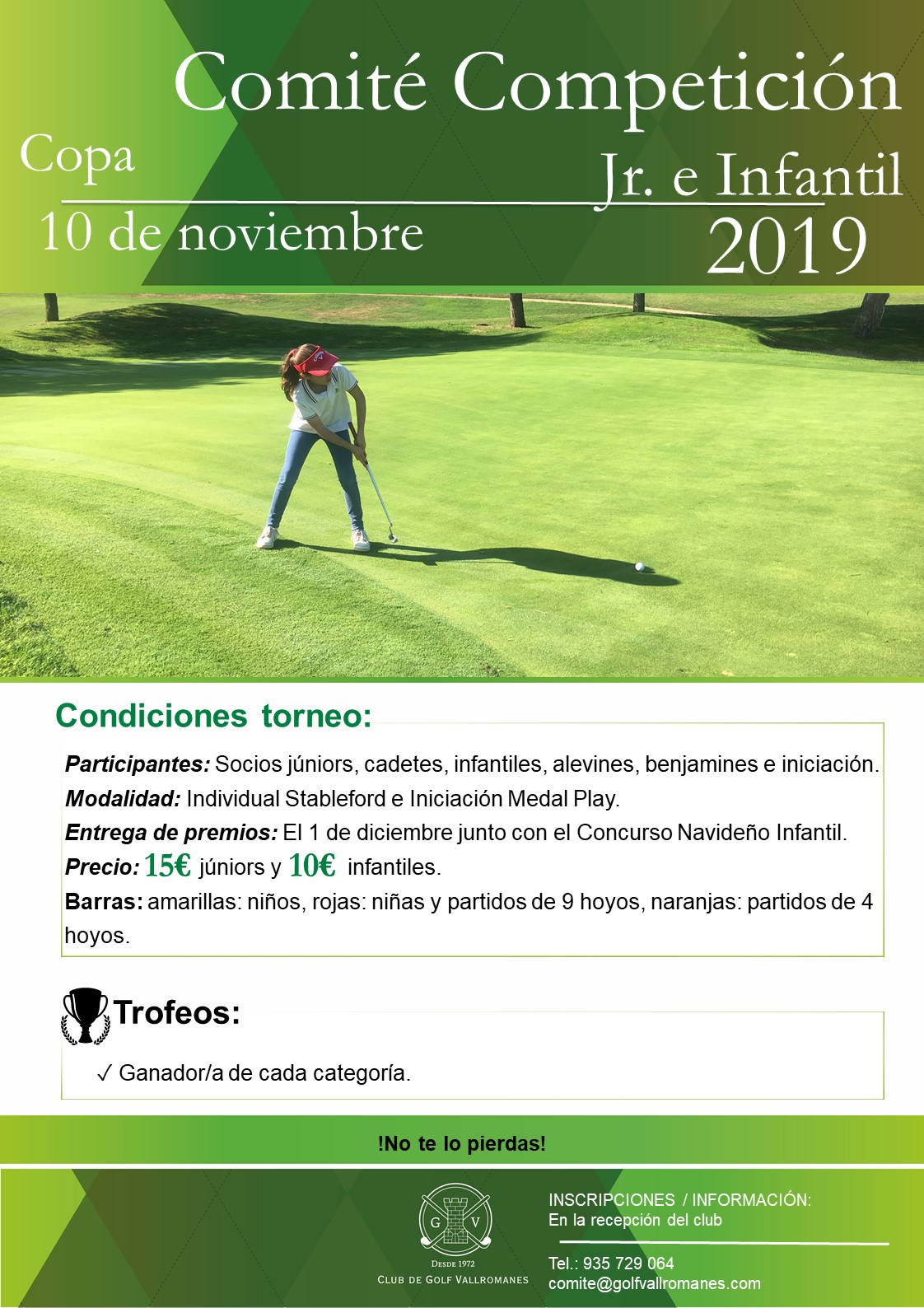 Poster Copa Comité Jr e Inf
