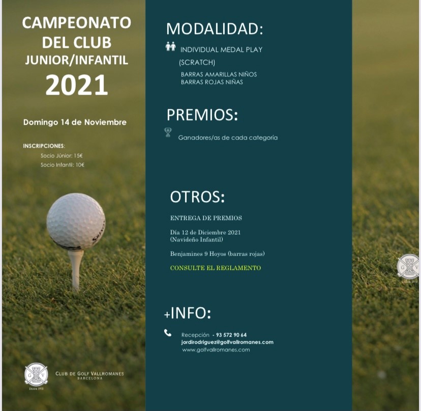 poster cpto club jr e inf