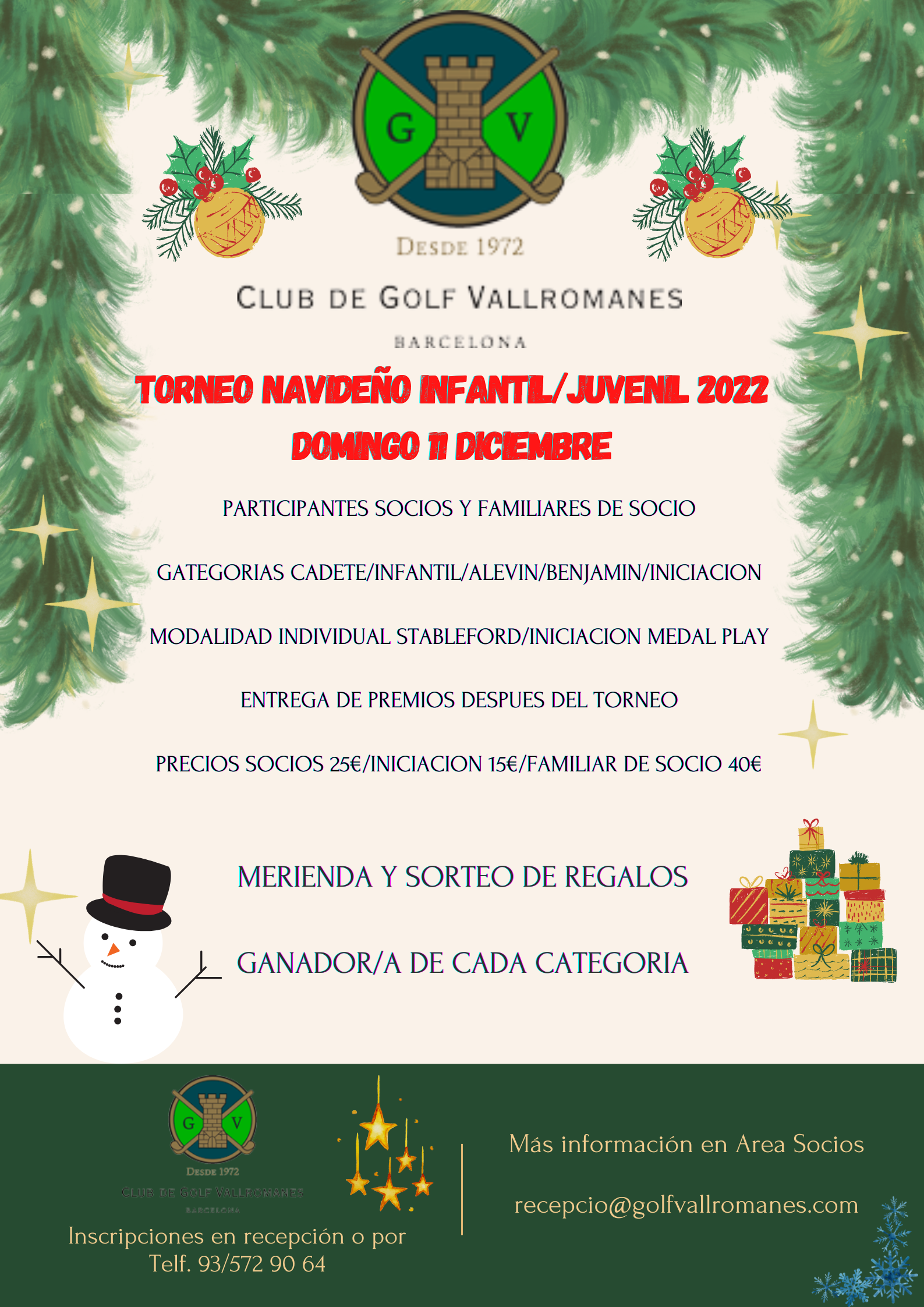 TORNEO NAVIDEÑO INFANTIL JUVENIL 2021